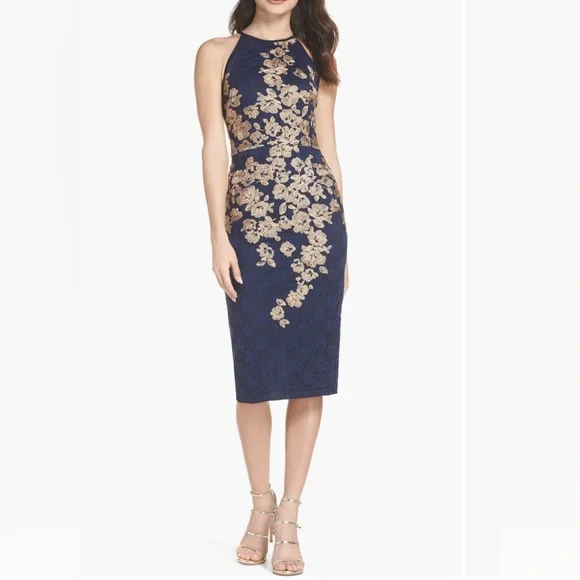 Xscape | Dresses | Worn Once Size 4 Xscape Evenings Xscape Embroideredhalter Midi Dress | Poshmark Xscape | Dresses | Worn Once Size 4 Xscape Evenings Xscape Embroideredhalter Midi Dress | Poshmark